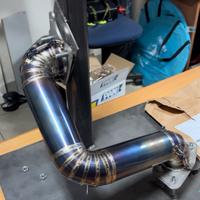 Downpipe d70mm TITANIO CLIO 4rs