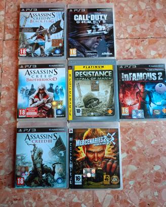 giochi PS3 e altri FX 