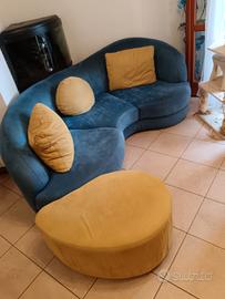 Divano semicurvo 