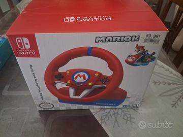 Nintendo Hori volante Mario kart con pedalie