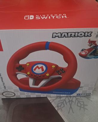 Nintendo Hori volante Mario kart con pedalie