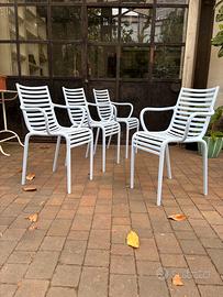 Set 4 sedie PIP-e Driade di Philippe Starck