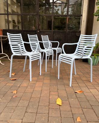 Set 4 sedie PIP-e Driade di Philippe Starck