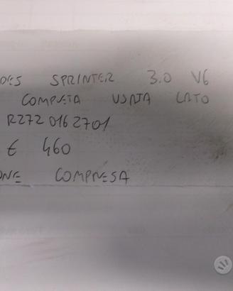 Testata compl mercedes sprinter 3.0 v6