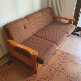 Divano letto in massello