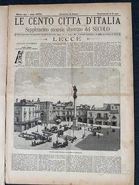 Lecce - le cento Città d’Italia - completo