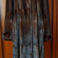 Cappotto in vera pelliccia di visone