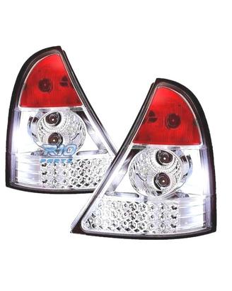 FANALI RENAULT CLIO II 98-01 CROMATI