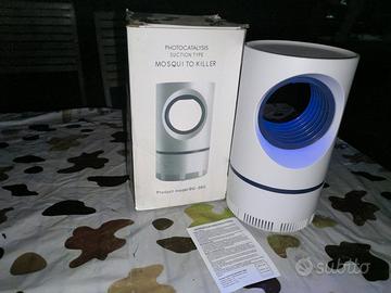 lampada antizanzare led 