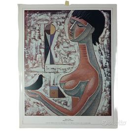 MARIO TOZZI RAGAZZA MERLO STAMPA MARESCALCHI 70 80