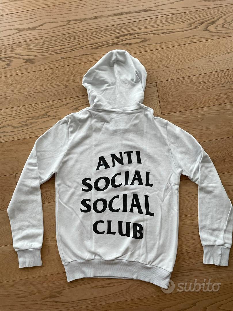 Felpa anti social social cheap club originale