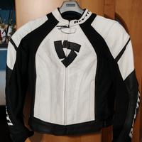 Giacca in Pelle da Moto Revit Donna