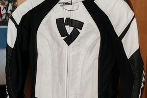 Giacca in Pelle da Moto Revit Donna