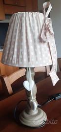 Lampada shabby chic