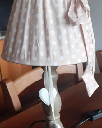 Lampada shabby chic
