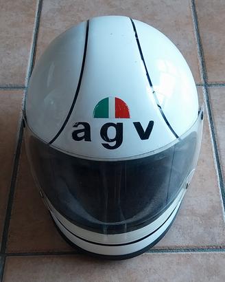 casco motociclista anni '70  d'epoca  
