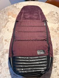 Cybex sacco passeggino invernale bordeaux original