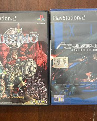 PS2 Maximo JPN + Psyvariar SIGILLATO