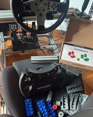 simulatore di guida postazione fanatec