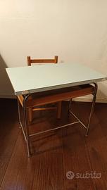 Banco da scuola materna anni 70 vintage