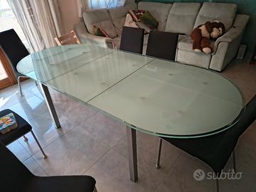 Tavolo Calligaris in vetro 235x100 cm – ottime con