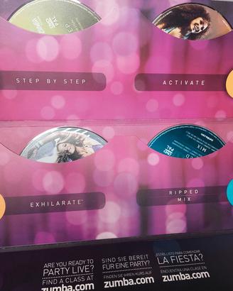 cofanetto zumba fitness