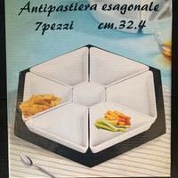 Antipastiera esagonale