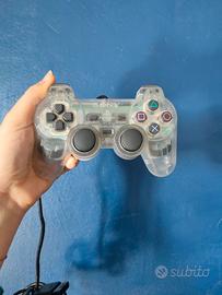 controller PlayStation 2 joystick PS2 trasparente 