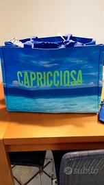 Set mare Capricciosa . Borsa mare + beauty -case,