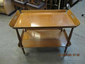 Carrellino domestico della MIM anni 70 in tek