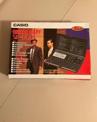 Casio Sf-4300a Calcolatrice Diario Digitale Vintag