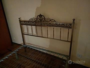 letto ottone una Piazza e mezza