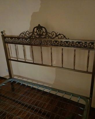 letto ottone una Piazza e mezza