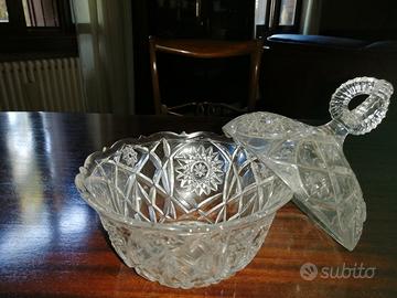 PORTA CARAMELLE in cristallo