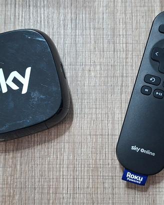Roku TV BOX Smart TV HDMI NowTV Skyonline