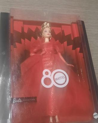 barbie 80 anniversario mattel