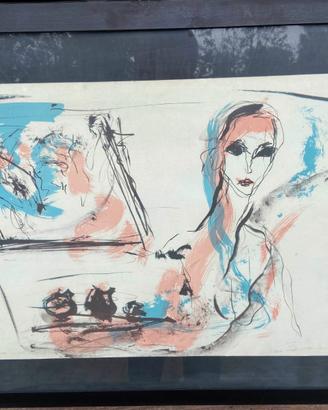 Quadro "Nudo di donna" Ernesto Treccani