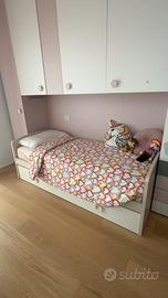 letto doppio con 2 materassi