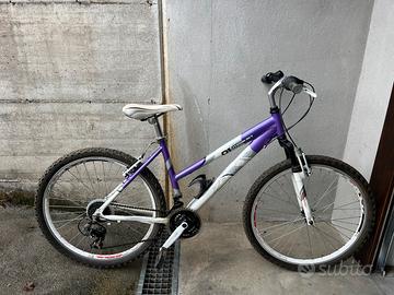 Mountain bike donna/ragazza Zephyr viola e argento