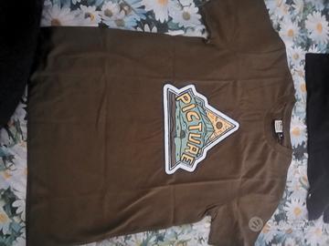 T-shirt Picture uomo verde oliva 