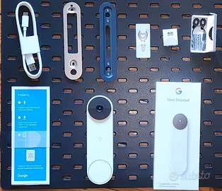 Google Nest Doorbell Batteria Videocitofono WiFi