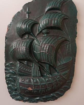bassorilievo in ceramica 