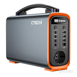 CTECHi Batteria Generatore Solare Portatile 240Wh