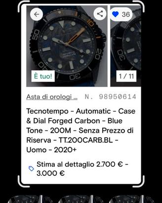 Orologio tecnotempo