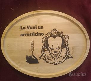 vassoio bambù ironico