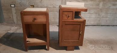 Coppia comodini antichi