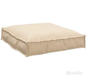 2 cuscini beige per divanetto