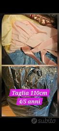 Abbigliamento misto taglia 110cm 4-5 anni