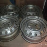 4 Cerchi ferro Alfa Romeo Giulia 4x108 14x5,5