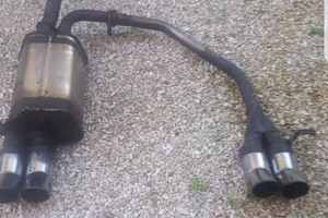 scarico REMUS doppio  DTM da 84